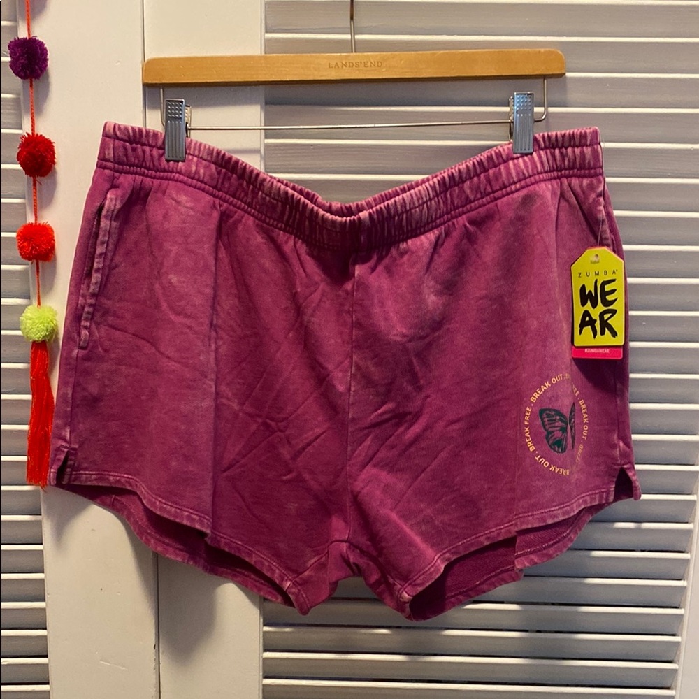 NWT Zumba Wear Shorts